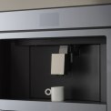 V-Zug CoffeeCenter V6000 45 inbouw koffiemachine - zwart spiegelglas