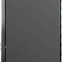Foto van de zijkant van de Whirlpool BLF 9121 OX koelkast. Deze is gespoten in een grijze bijpassende kleur