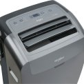 De Whirlpool PACB29HP airco blaast de lucht meerdere richtingen op
