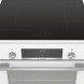 Bosch HLS59D321 inductie fornuis - wit - 60 cm.