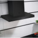 AEG DBE3651R wand afzuigkap - mat zwart - 60 cm. breed