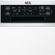 AEG FEE74716PM inbouw vaatwasser met besteklade - half geintegreerd