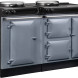 Luxe AGA fornuis 4-deurs met 2 gietijzeren ovens en module met heteluchtoven