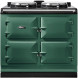 Groen AGA R7 3-oven fornuis in British Racing Green - iconisch design