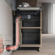 Atag HIDD08471EX inbouw inductie kookplaat met afzuiging