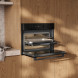 Atag CS8471D inbouw combi-stoomoven - zwart glas