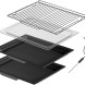 Atag CX8612D inbouw oven met magnetron - blacksteel