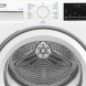 SteamCure stoomfunctie voor kreukvrije kleding in de B3T6823W2 droger