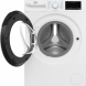 Beko wasmachine met XL-deur en roestvrijstalen trommel