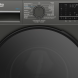 Beko B5WT5104111M vrijstaande wasmachine - grijs