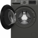 Beko B5WT5104111M vrijstaande wasmachine - grijs