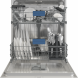 BEKO BDFN26440W2 vaatwasser met digitale display en startuitstel