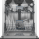Volledig geïntegreerde Beko BDIN38650D vaatwasser met 15 couverts