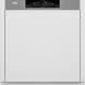 Beko BDSN36440XC inbouw vaatwasser - half geintegreerd