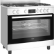Beko BGM11227EXN vrijstaand fornuis - roestvrijstaal