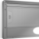 Onderzijde van Beko afzuigkap CTB 9250 X met 2 LED-spots
