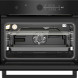 Beko BBCM17400B inbouw oven met Steamfinish - nis 45 cm - zwart