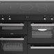 Inductiekookplaat van Belling COOKCENTRE 110Ei BLK met vijf zones, inclusief bridgefunctie – strak en energiezuinig design