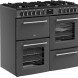 Belling FARMHOUSE 100DF ANT antraciet fornuis met Air Fry functie en warmhoudoven
