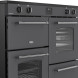 Inductiefornuis Belling 110Ei ANT met klassieke uitstraling en chromen accenten