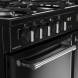 Digitale timer op Belling FARMHOUSE 90DF BLK fornuis met programmeerfunctie