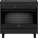 Bertazzoni MPL95I1ETNV inductie fornuis 90 cm breed in roestvrijstaal