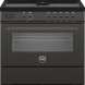 Bertazzoni PROCH94I1ECAT Air-Tec inductie fornuis met afzuiging - outlet
