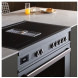 Bertazzoni PROCH94I1EROT Air-Tec inductie fornuis met afzuiging (kookveldafzuiging) - rood