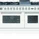Boretti VFP1207WT fornuis wit