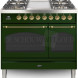 Boretti VFPN94GRG fornuis groen
