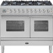 Boretti VP104IXG fornuis gasoven roestvrijstaal