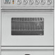 Boretti VP64IXG fornuis gasoven roestvrijstaal