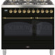 Boretti VPN946ZWG fornuis gasoven zwart