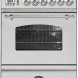 Boretti VPNR64IXG fornuis gasoven roestvrijstaal