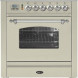 Boretti VPNR74OWG fornuis gasoven oud-wit