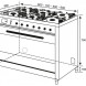 Boretti VFPN93ZW zwart fornuis