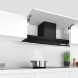 Bosch DBB97AM60 inbouw afzuigkap - blokdesign - zwart