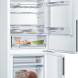 Bosch KGE49AWCA vrijstaande koel/vriescombinatie - 70 cm. breed