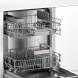Bosch SMU4HTS00E onderbouw vaatwasser - rvs front
