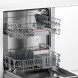 Bosch SMU4HUS00N onderbouw vaatwasser