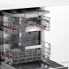 Bosch SMU6ZCS49E onderbouw vaatwasser - roestvrijstaal front