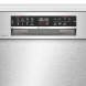 Bosch SMU6ZCS49E onderbouw vaatwasser - roestvrijstaal front