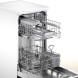 Bosch SRS2IKW04E vrijstaande smalle vaatwasser - 45 cm. breed