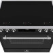Elementi di Cucina EC9036-MZ-IX-S inductie fornuis - klassiek - mat zwart/rvs