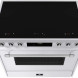 Elementi di Cucina EC9036-WT-IX-S inductie fornuis - klassiek - wit