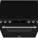 Elementi di Cucina EC9036-ZW-S inductie fornuis - klassiek - zwart