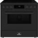 Elementi di Cucina EM9036-MZ-B inductie fornuis - modern - mat zwart