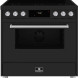 Elementi di Cucina EM9036-MZ-S inductie fornuis - modern - mat zwart