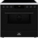 Elementi di Cucina EM9036-ZW-IX-B inductie fornuis - modern- zwart