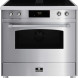ELEMENTI DI CUCINA IC9034-IX-S inductie fornuis met afzuiging in roestvrijstaal
